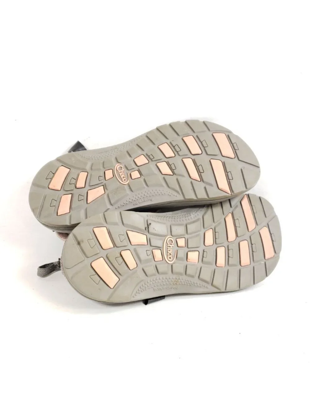 Chaco Big Kids Size 5 EcoTread Z/1 Sports Sandals Gray & Pink Durable